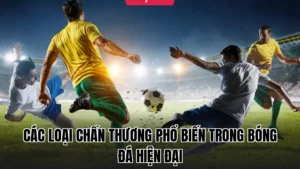 Các loại chấn thương phổ biến trong bóng đá hiện đại