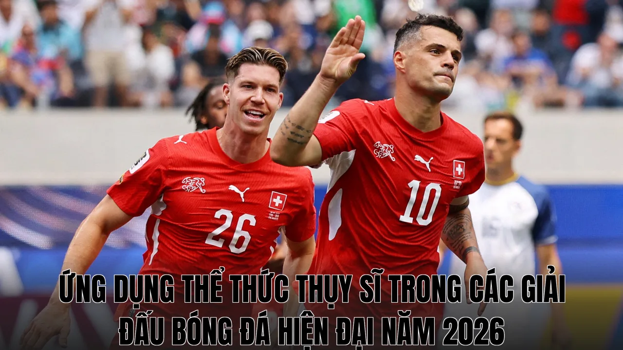 Ứng dụng thể thức Thụy Sĩ trong các giải đấu bóng đá hiện đại năm 2026