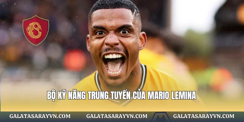 Bộ kỹ năng trung tuyến của Mario Lemina