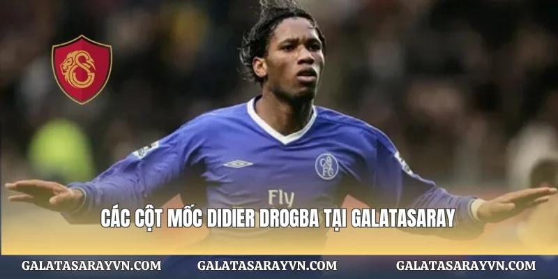 Các cột mốc Didier Drogba tại Galatasaray