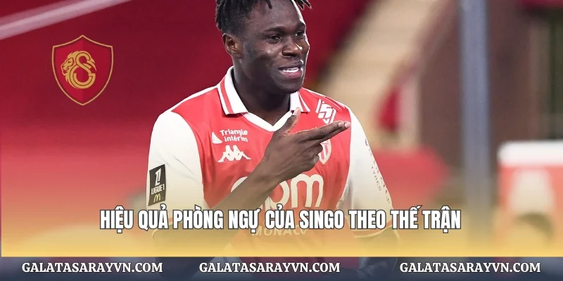 Hiệu quả phòng ngự của Singo theo thế trận